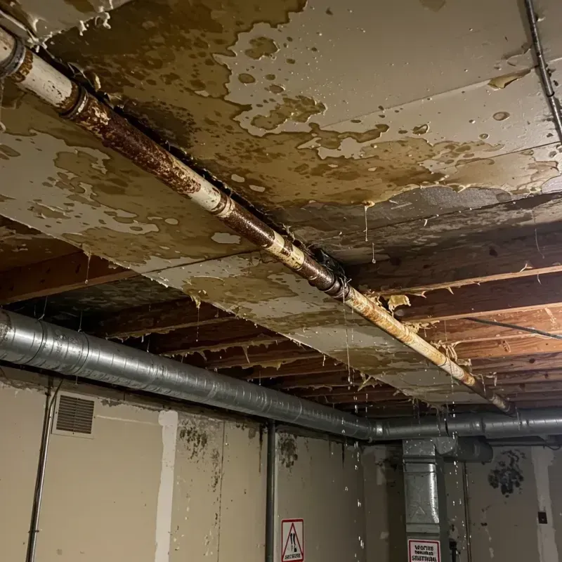 Ceiling Water Damage Repair in City of Martinsville, VA